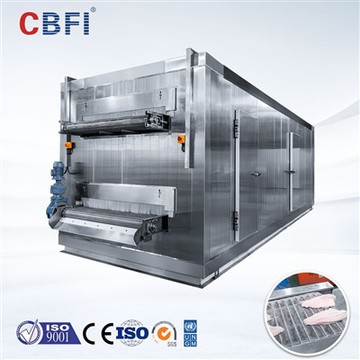 PLC + صفحه لمسی دستگاه انجماد سریع یکپارچه متقابل